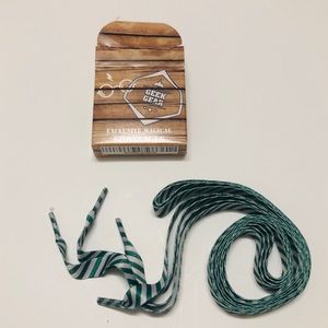 NWT Slytherin color shoelaces